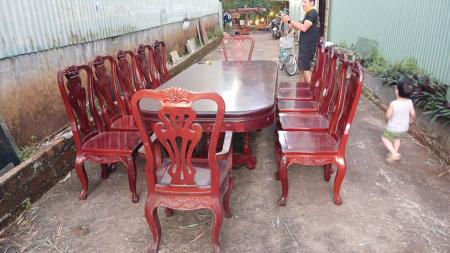 Bàn ăn Nu giọt nước gỗ CàteBàn ăn Nu giọt nước gỗ Càte 3