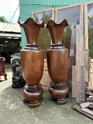 Lộc bình liền khối gỗ GõLộc bình liền khối gỗ Gõ 2